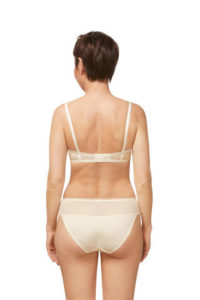 Amoena Carrie, Ivory Post Surgery Padded Bra, back