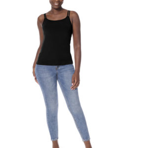 Amoena "Valletta" Post Surgery Camisole Top, Black