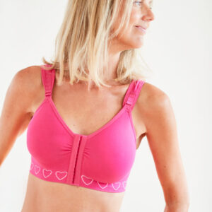 CRUK bra in hot pink